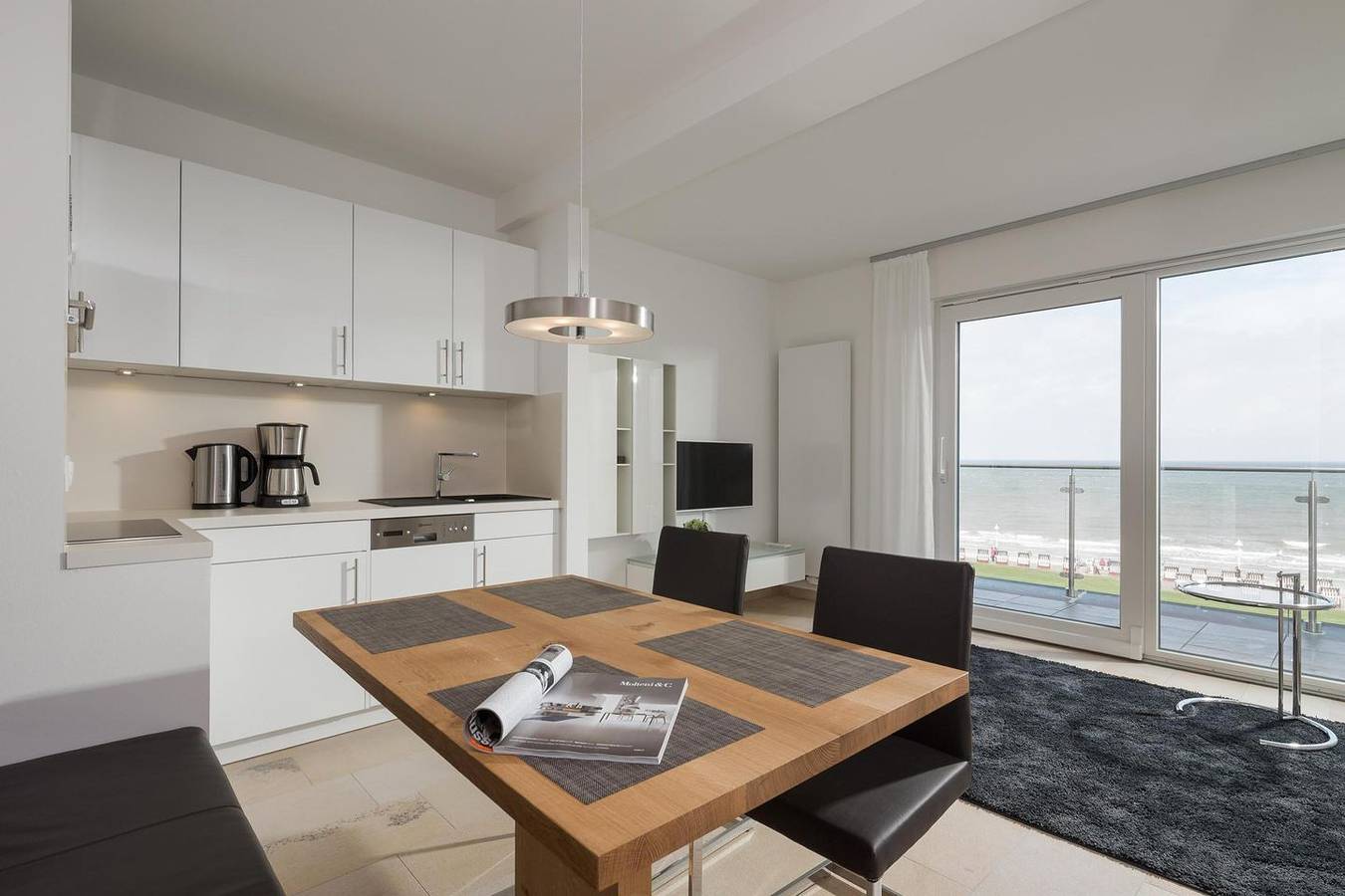 Ganze Wohnung, Penthouse Ferienwohnung 15 in der Strandvilla Therese in Norderney Weststrand, Norderney