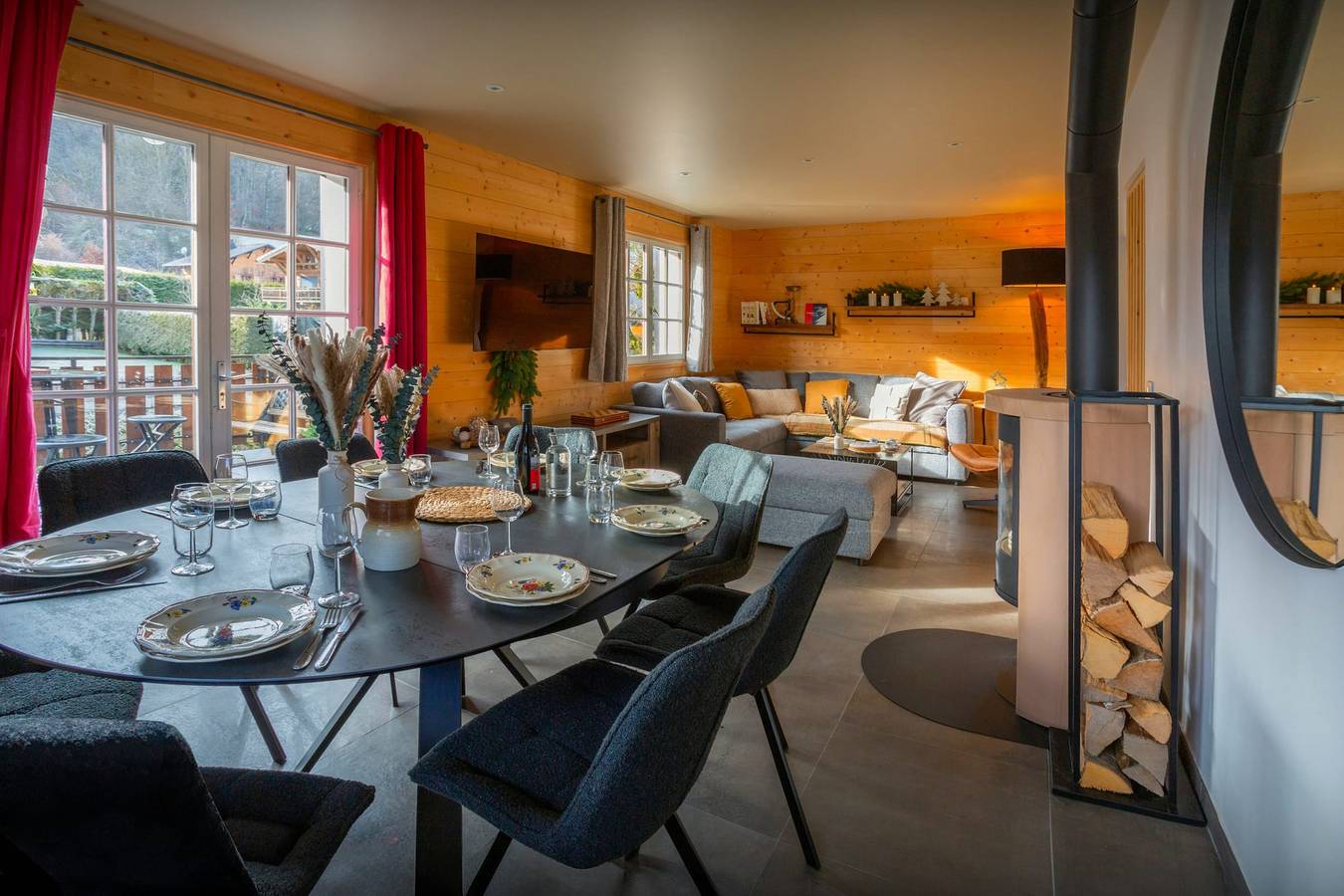 Maison pour 10 Personnes dans Station de Morillon, Morillon