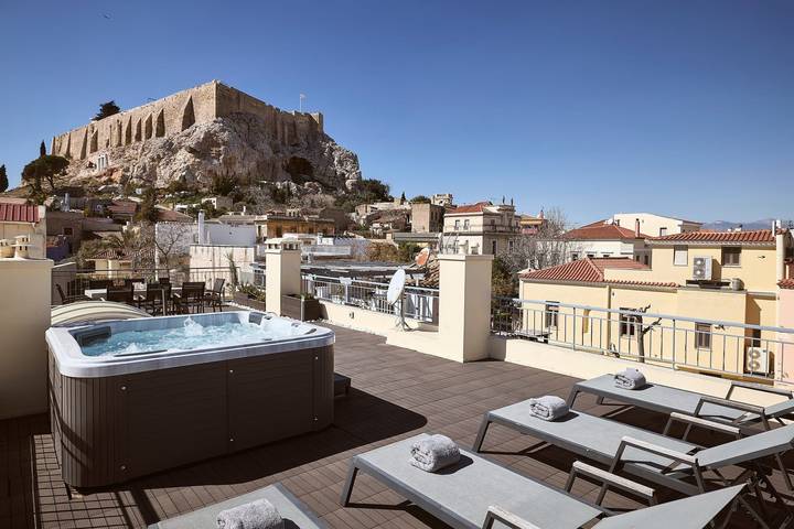 Villa für 8 Personen, mit Balkon und Terrasse in Athen - 4