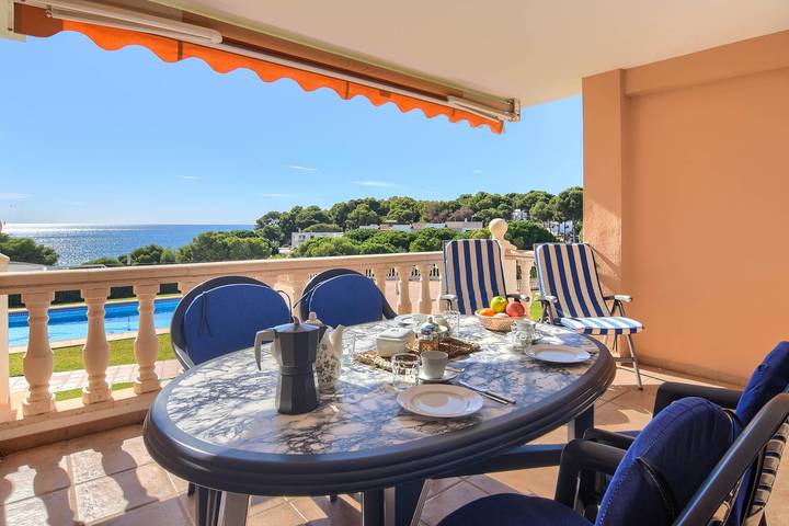 Holiday rental for 4 people, with Ocean view and Pool in Moraira