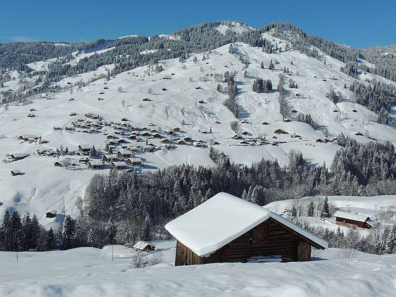 Ganze Wohnung, Hubertus a - Hubertus a 611.1 in Habkern, Verwaltungskreis Interlaken-Oberhasli