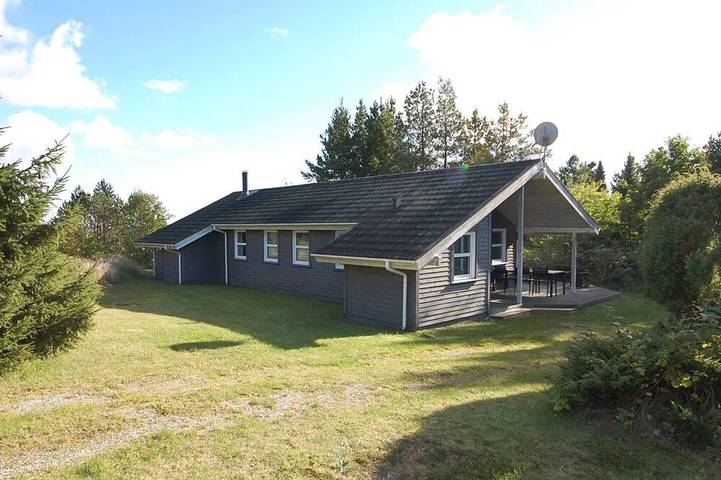 Ferieudlejning for 6 personer, med sauna i Tranum