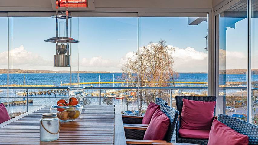 Ferienhaus mit Meerblick für 4 Personen, mit Garten in Flensburg