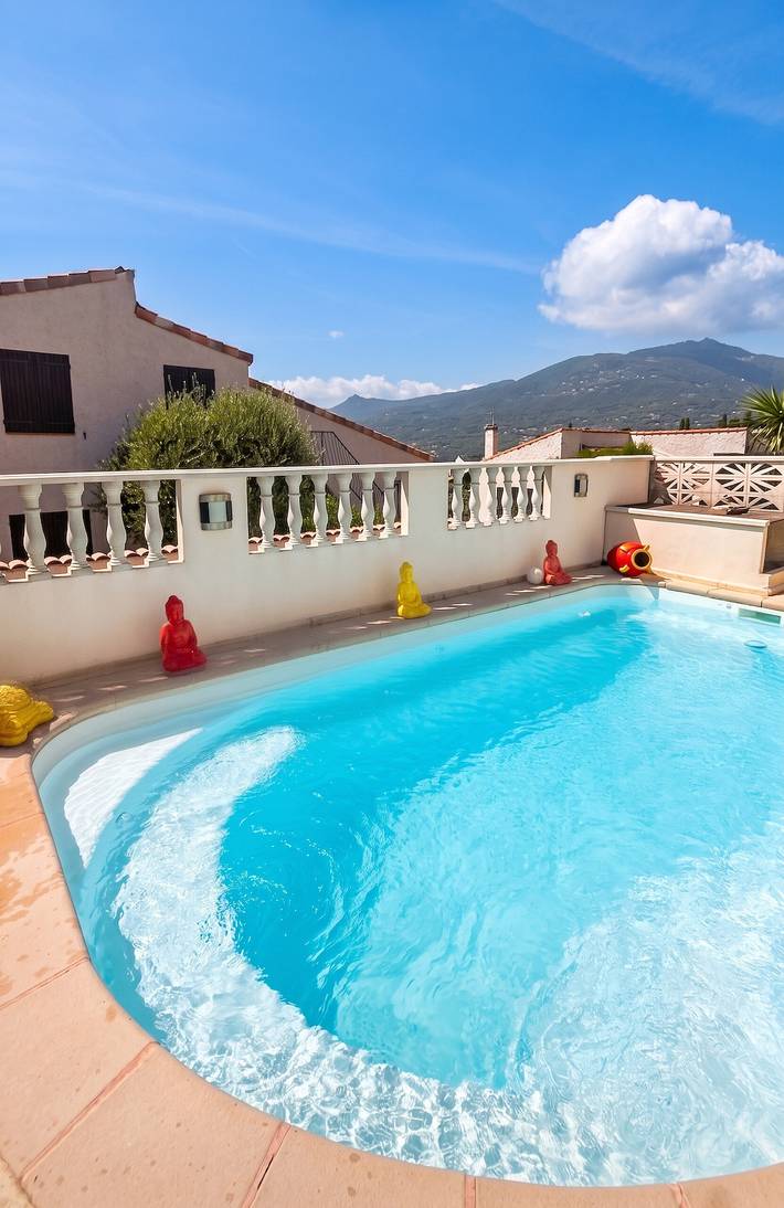 Appartement de vacances pour 4 personnes, avec Terrasse et Piscine à Propriano