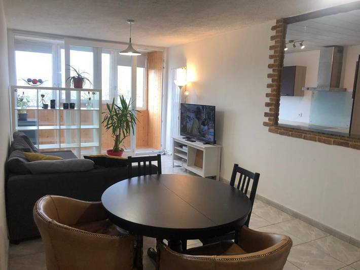 Appartement de vacances pour 7 personnes, avec balcon