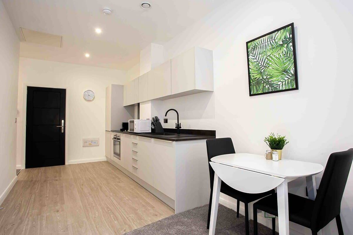 Ganze Wohnung, Modern & Stylish 1 Bedroom Apartment in Bolton in Bolton, Greater Manchester