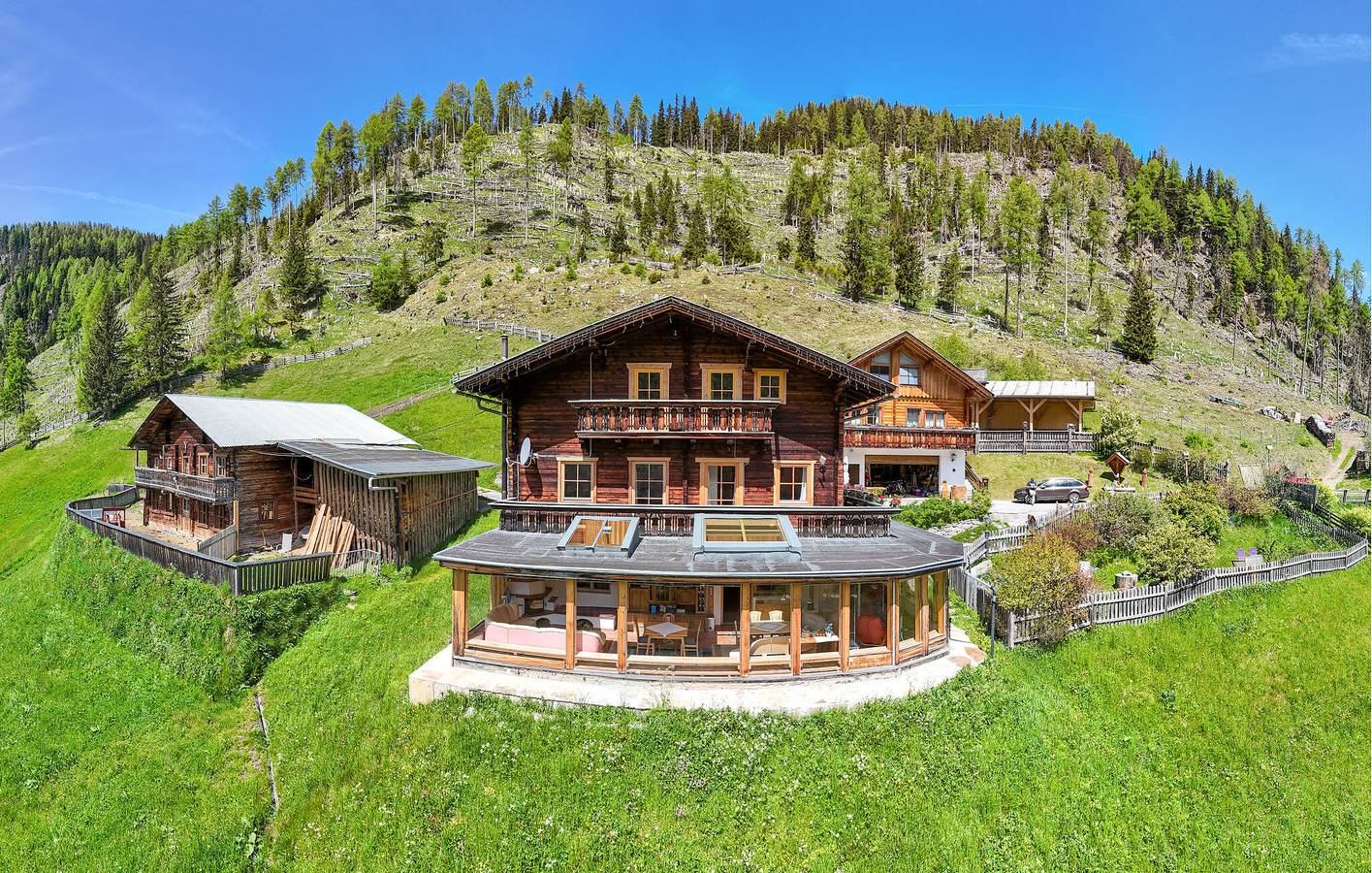 Geheel vakantieappartement, Vakantieappartement voor 4 personen met terras in Mörtschach, Oberkärnten