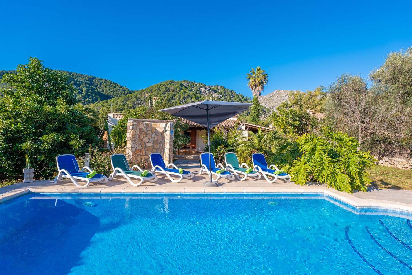 Ca Na Xisca (Pollença) - Rustic villa with private pool and free Wi-Fi in Torrent de la Vall d'en Marc, Pollença