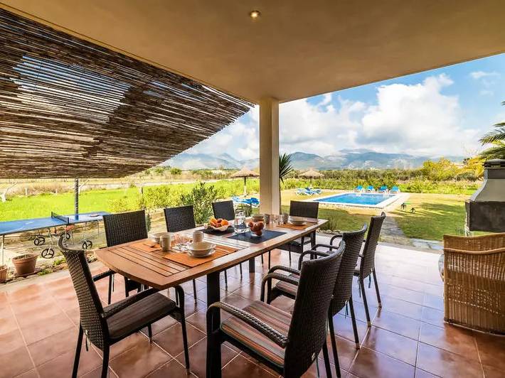 Finca für 8 Personen, mit Balkon und Pool in Selva - 3