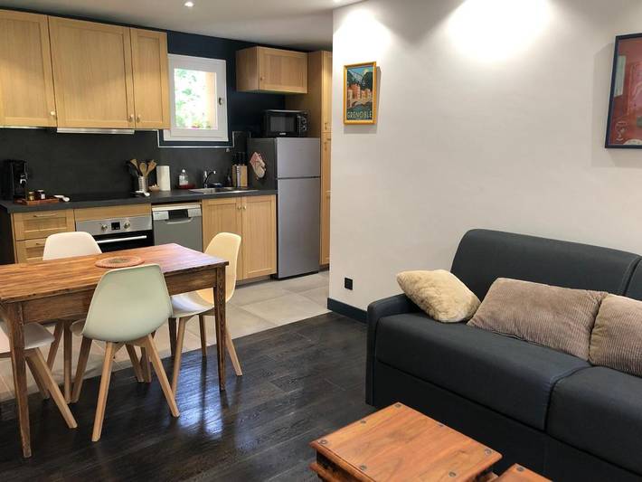 Location de vacances pour 4 personnes, avec jardin ainsi que piscine et vue, animaux acceptés à Sainte-Agnès (Isère) - 3