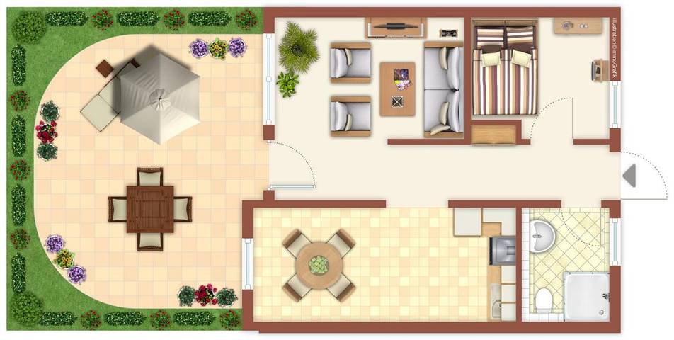 Ferienhaus für 4 Personen, mit Garten und Terrasse, kinderfreundlich in Diedrichshagen - 2