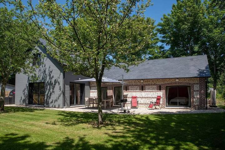 Maison de vacances pour 6 personnes, avec jardin et terrasse à Le Tilleul