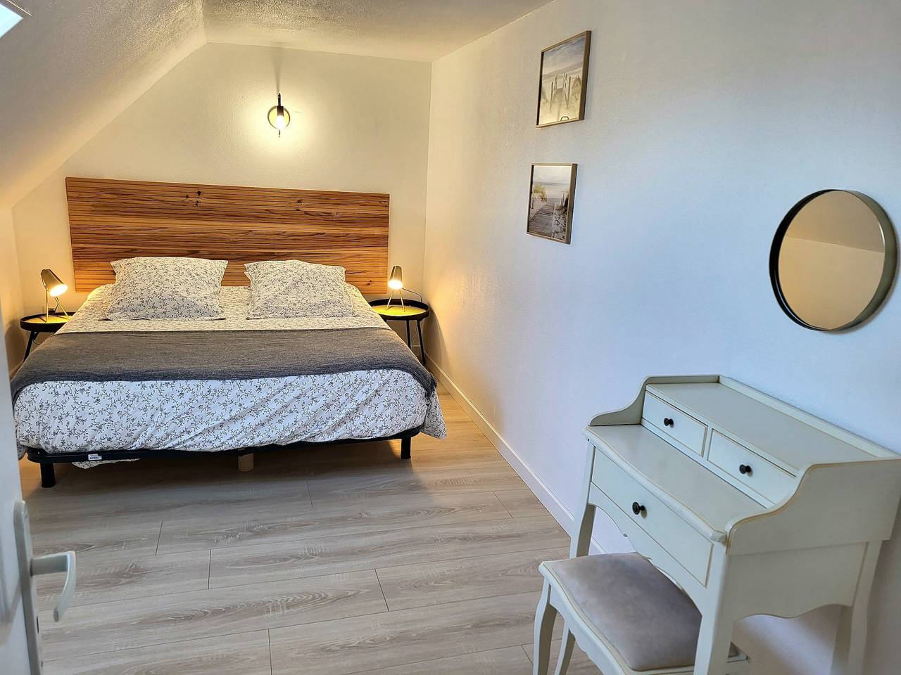 Maison de vacances « Escapade Pirouaise - La Salicorne » avec terrasse , jardin et Wi-Fi in Pirou, Région de Coutances