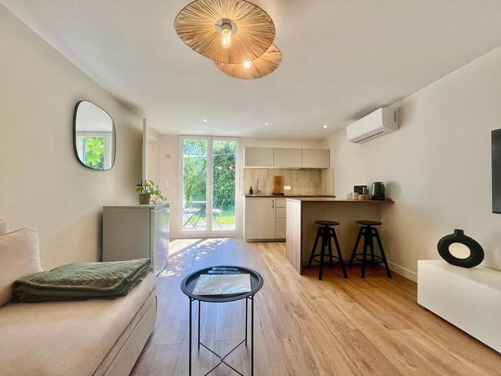 Appartement de vacances pour 4 personnes, avec Terrasse et Jardin