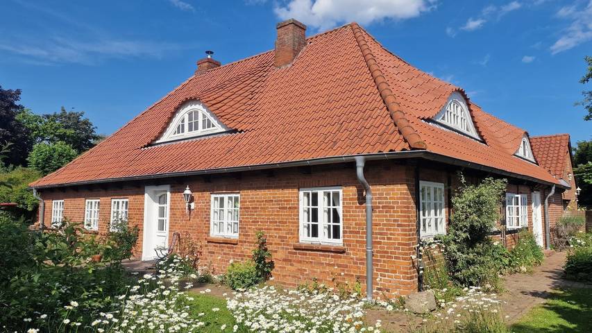 Ferienwohnung für 4 Personen, mit Terrasse und Garten in Riepsdorf