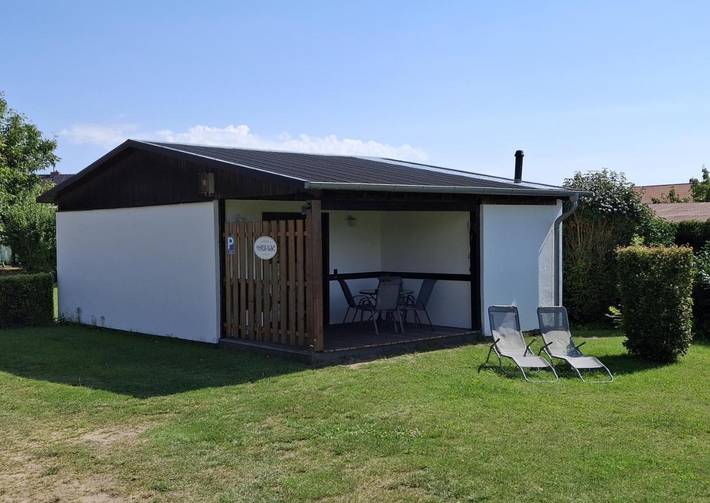 Ferienhaus für 4 Personen, mit Terrasse und Garten sowie Ausblick in Waren (Müritz)