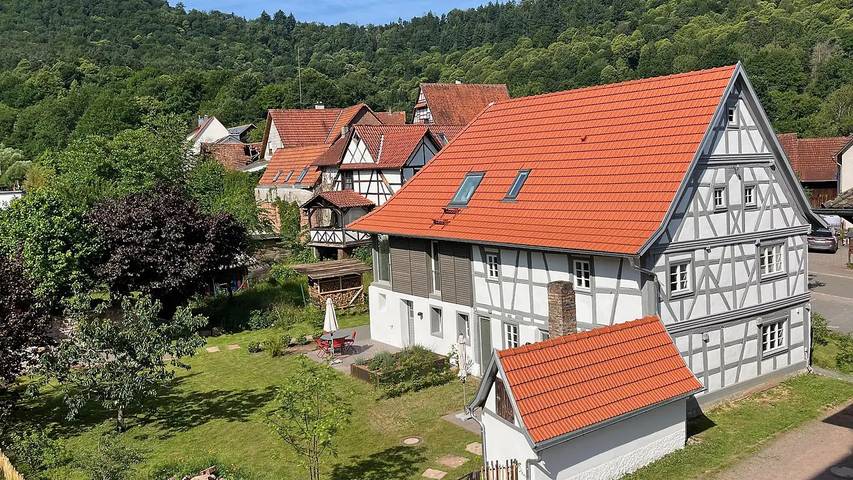 Ferienhaus für 4 Personen, mit Garten