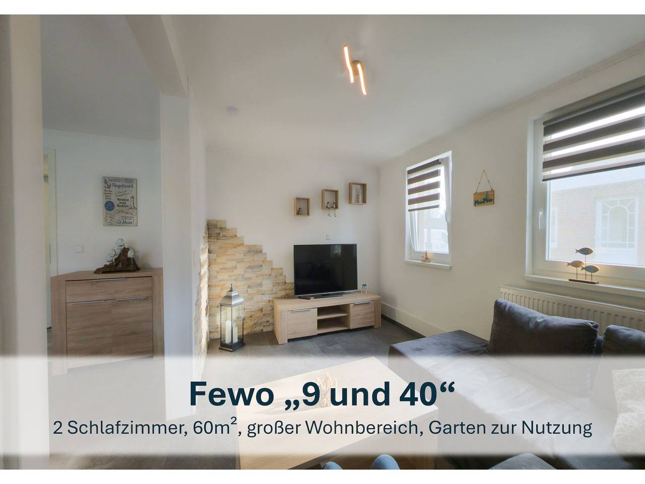 Ganze Ferienwohnung, Stedesdorf, Nordseeferienwohnung 49 - Nordseeferienwohnung 49 in Thunum, Stedesdorf