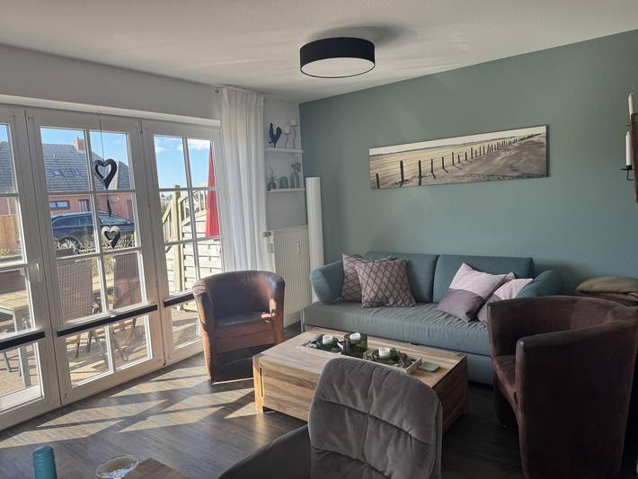 Ferienwohnung für 4 Personen, mit Terrasse und Balkon/Terrasse in St. Peter-Ording - 2