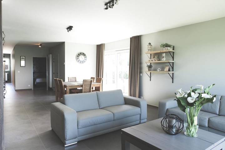 Maison de vacances pour 4 personnes, avec vue ainsi que terrasse et jardin à Gistel