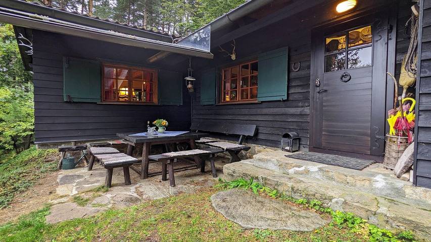 Ferienhaus für 6 Personen, mit Terrasse und Garten sowie Sauna in Wiener Alpen