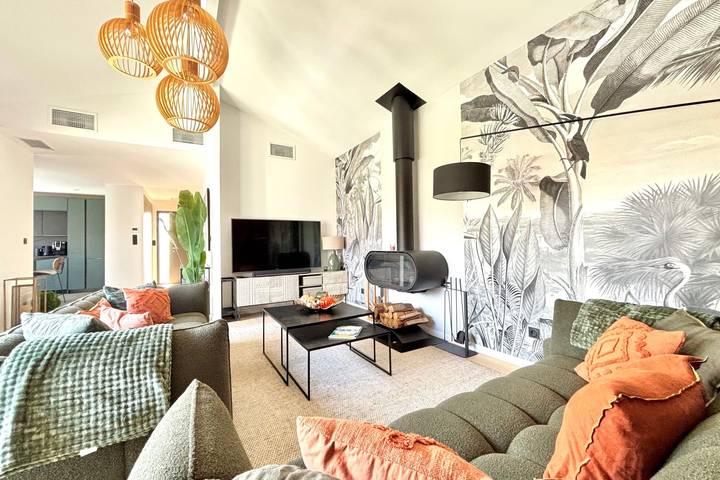 Villa pour 6 personnes, avec vue sur le lac et jardin, adapté aux familles à Gujan-Mestras