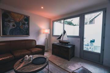 Gîte pour 4 personnes, avec terrasse dans Plage de la Concurrence