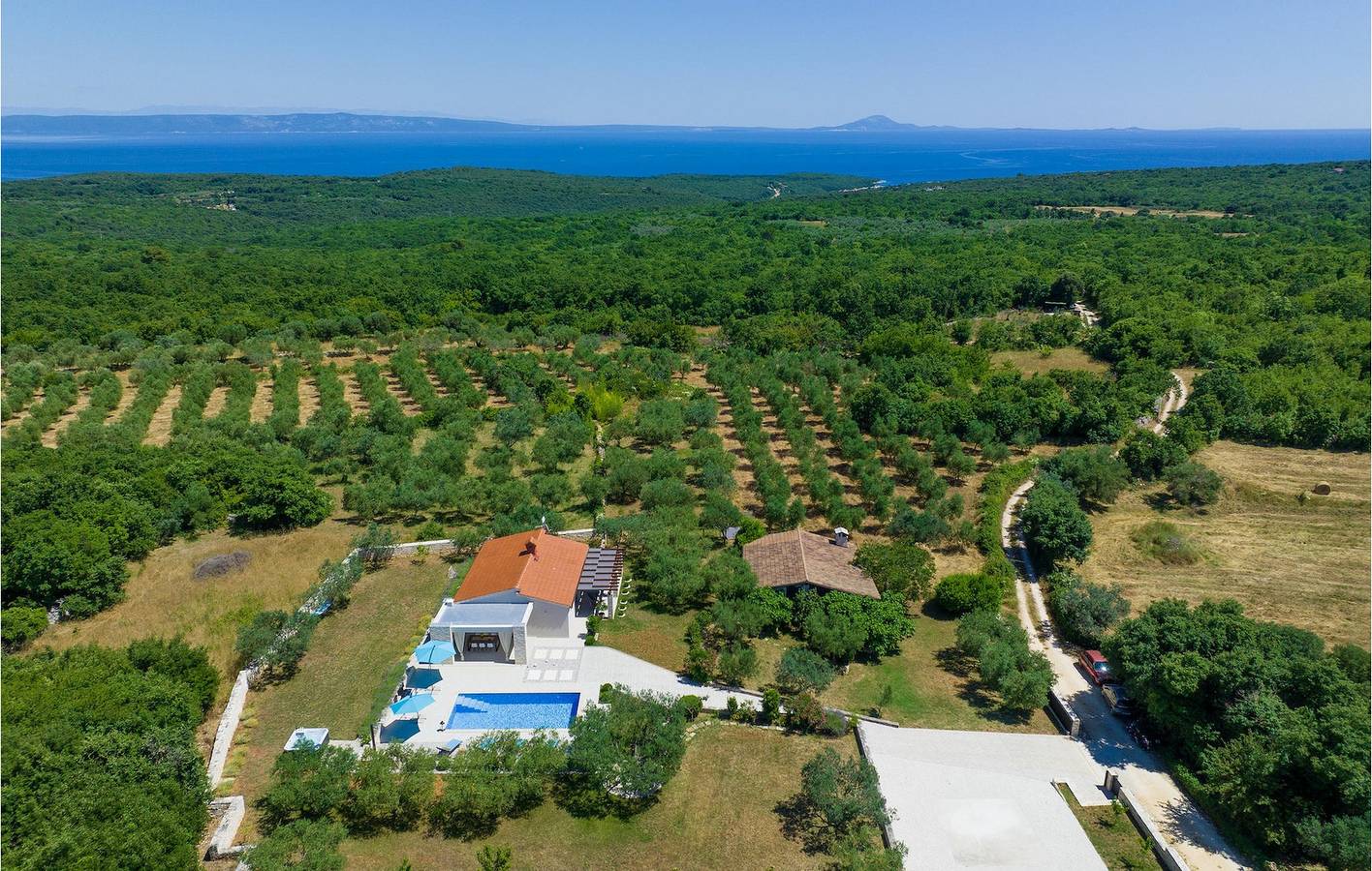 Gemütliche 2-Zimmer-Wohnung mit Pool, WLAN und Strand in der Nähe in Marčana, Südküste Istrien
