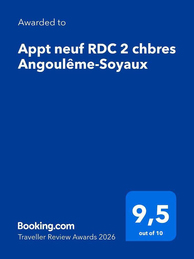 Appartement entier, Appt neuf Rdc 2 chbres Angoulême-Soyaux in Soyaux, Charente