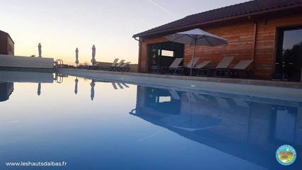 Maison de vacances pour 6 personnes, avec piscine ainsi que jardin et vue dans le Lot