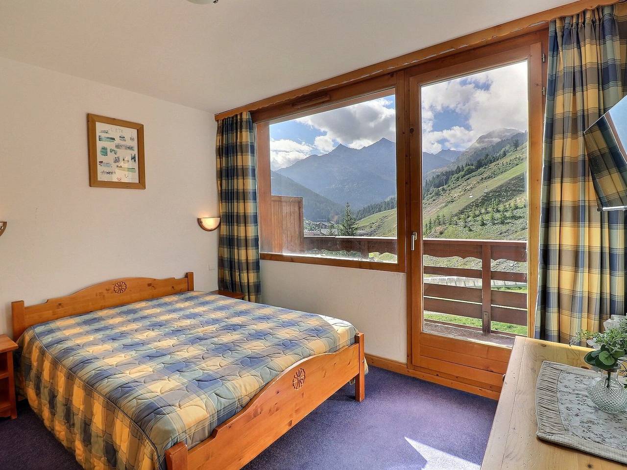 Entire apartment, Charming 2-Room South, 5 Pers, Pets Welcome in Méribel-Mottaret, Les Allues