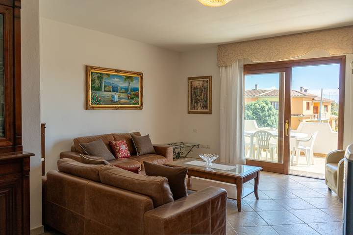 Appartamento vacanze per 5 persone, con balcone e panorama nonché giardino - 1