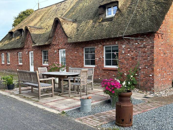 Liethshof - Ferienwohnung mit 2 Schlafzimmern, 58 qm, Parterre mit Südterras in Tönning, Halbinsel Eiderstedt