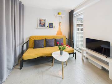 Studio für 2 Personen, mit Haustier in Warschau