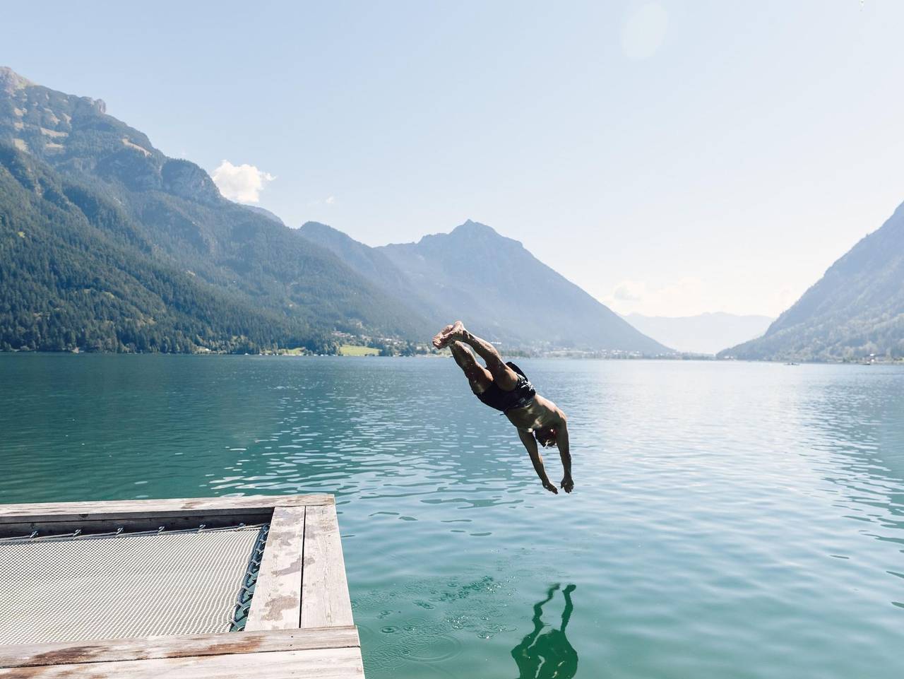 Seehotel Einwaller - Doppelzimmer seitlicher Seeblick Achensee in Pertisau, Eben am Achensee