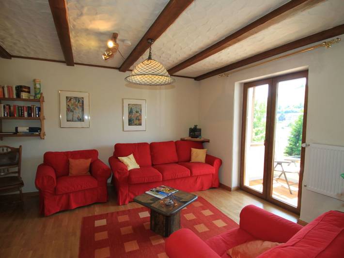 Ferienwohnung für 3 Personen, mit Garten und Balkon sowie Pool und Sauna in Zell (Mosel)