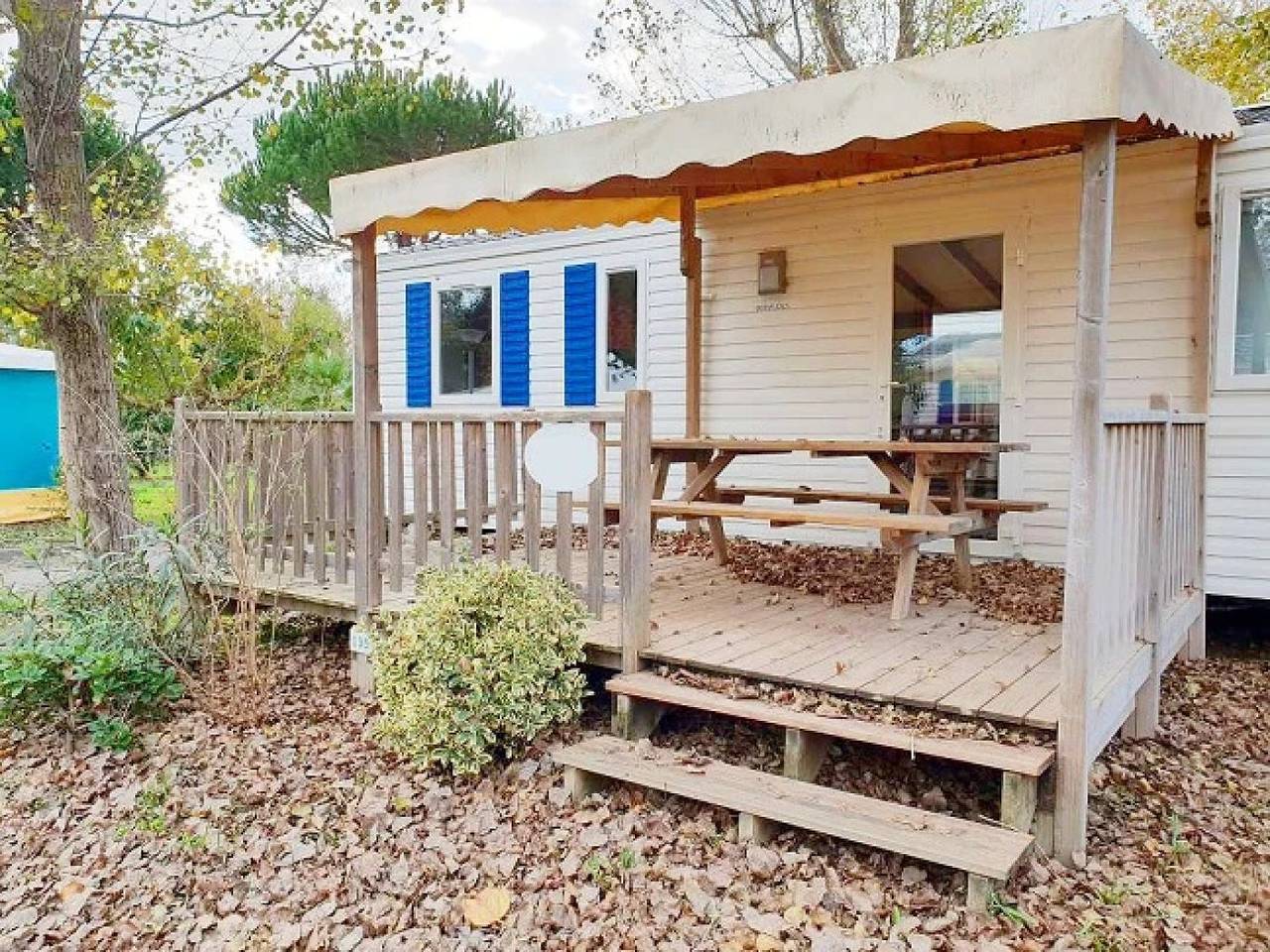 Zecamping 4 étoiles familial 300m plage parc aquatique mobil-home Tv clim in Sérignan, Mittelmeerküste (Frankreich)