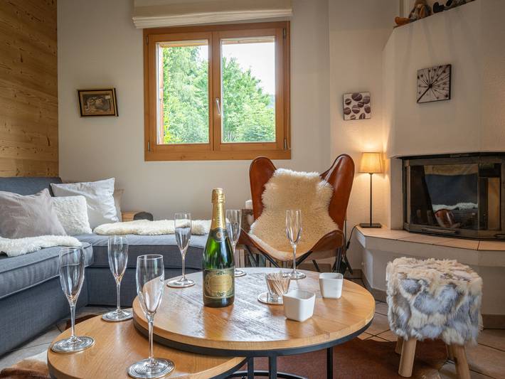 Location de vacances pour 6 personnes, avec vue et jardin à Leytron - 3