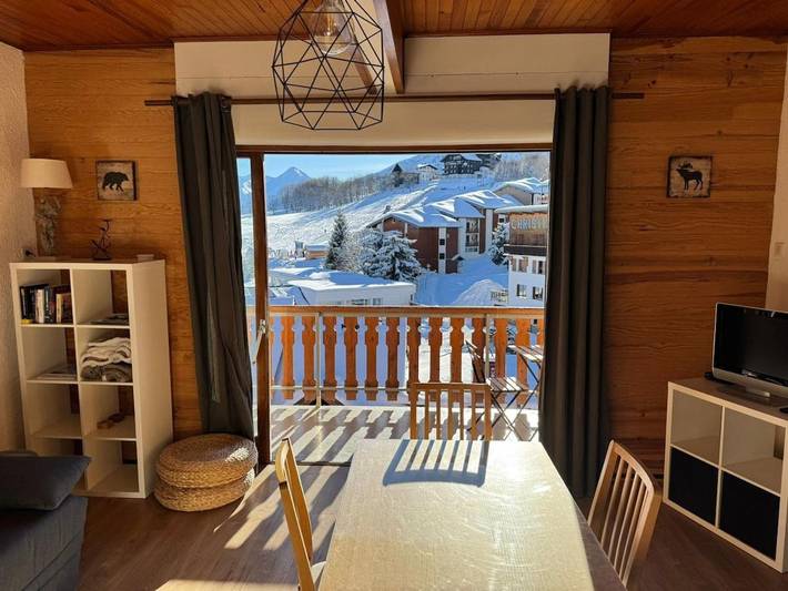 Gîte pour 4 personnes, avec vue et balcon dans Office De Tourisme La Toussuire