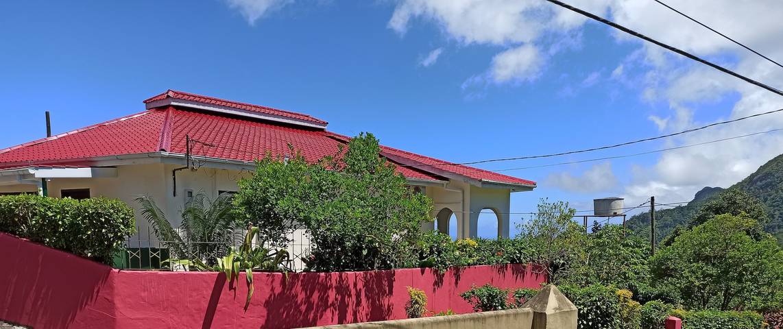 Maison de vacances pour 6 personnes, avec terrasse aux Seychelles