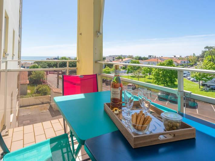 Location de vacances pour 4 personnes, avec Balcon dans Pontaillac