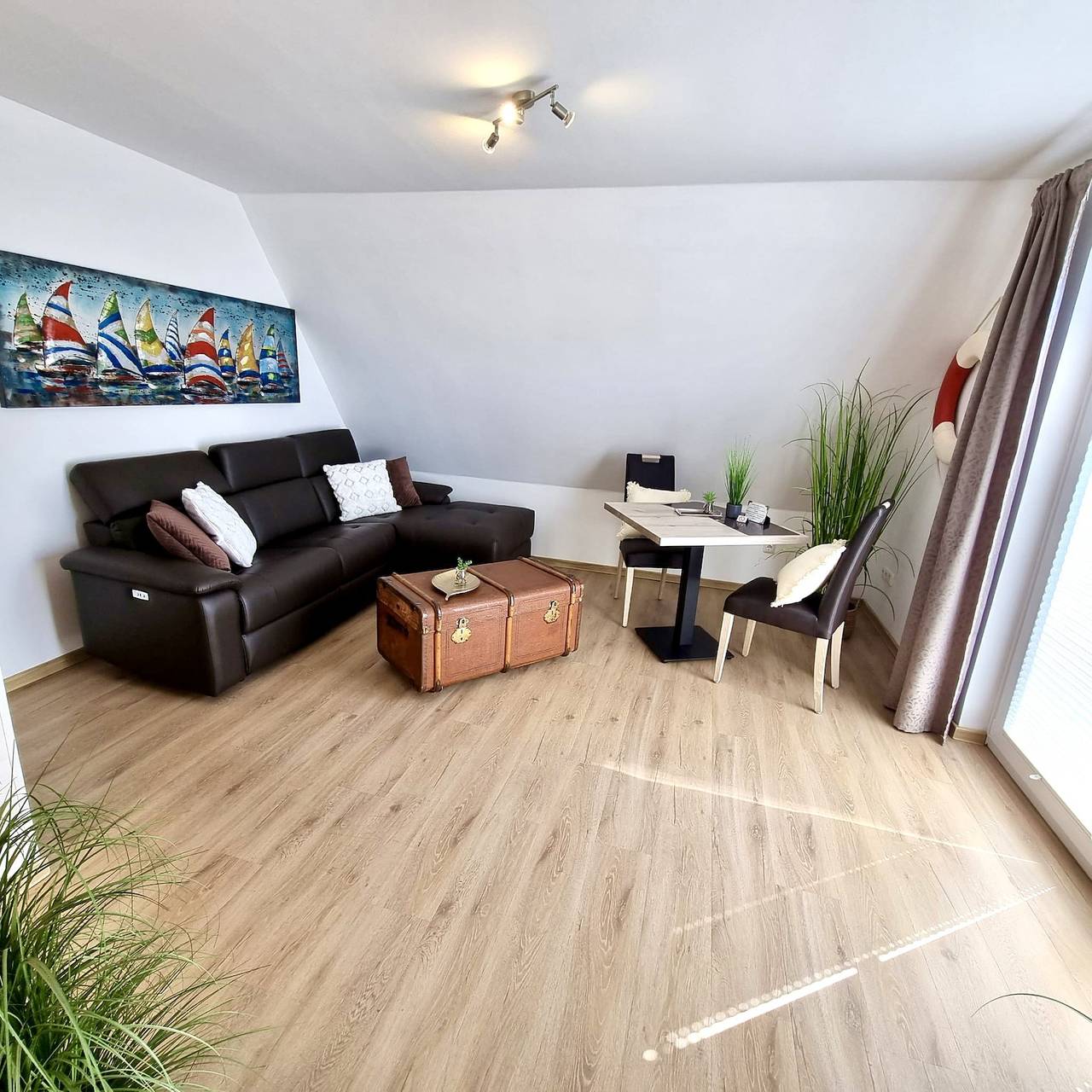 Ganze Ferienwohnung, Haus Nordseeschatz - 2-Raum-Fewo 511/101 Sonnendeck 14 in Büsum, Dithmarschen