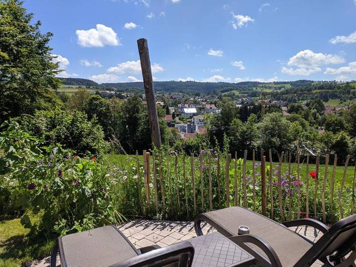 Ferienwohnung für 2 Personen, mit Terrasse und Garten sowie Pool und Sauna in Poppenhausen - 4