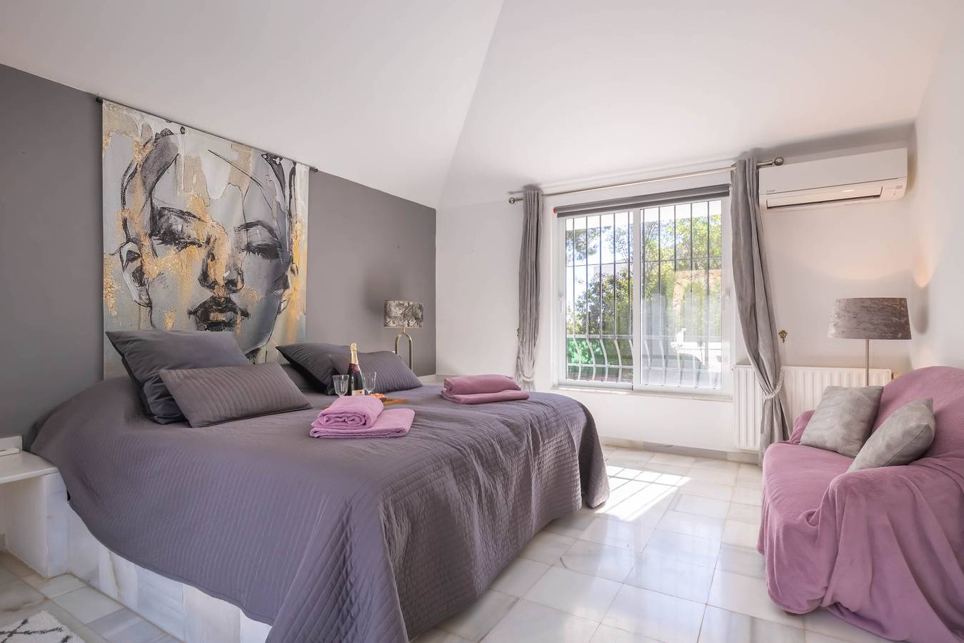 Pool Villa Rancho Domingo family friendly in Benalmadena Pueblo, Benalmádena