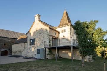 Gîte pour 5 personnes, avec jardin et vue à Colombiès