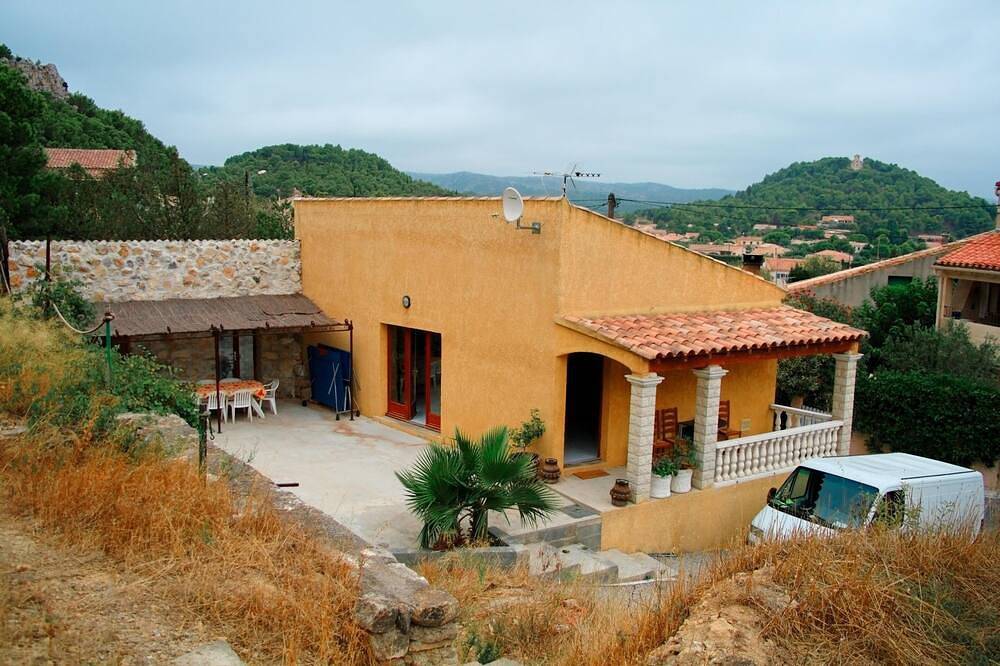 Charmante Villa in Dorf Corbieres Maritime 7 km vom Strand in Roquefort-des-Corbières, Mittelmeerküste (Frankreich)