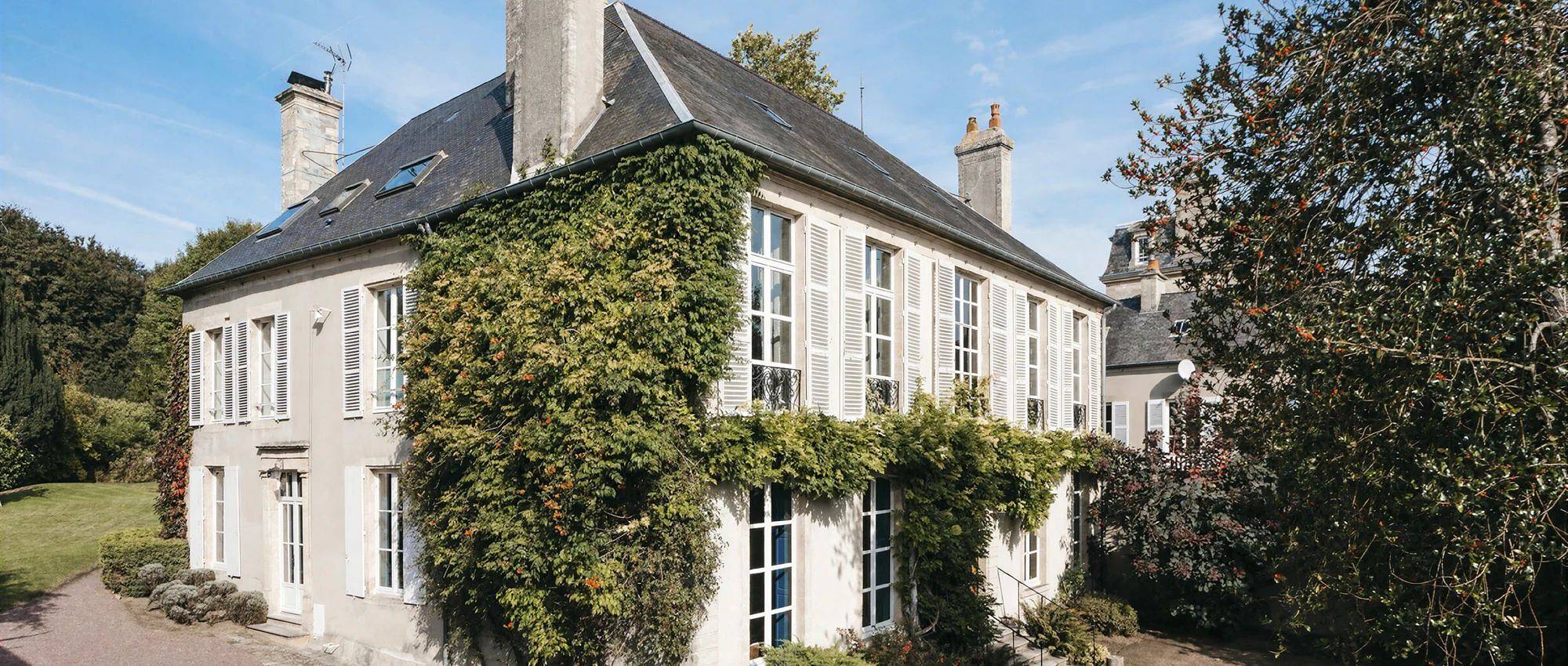 Château pour 18 personnes avec jacuzzi in Bayeux, Région de Bayeux