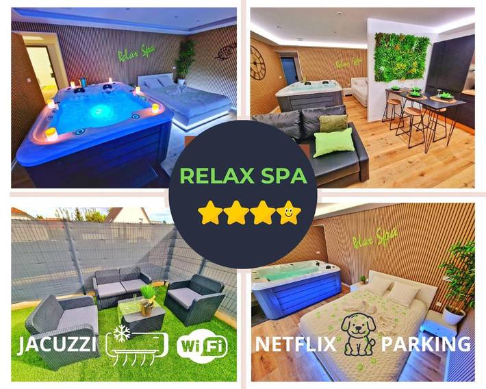 Appartement de vacances pour 4 personnes, avec jardin et jacuzzi