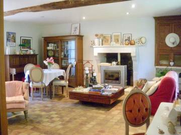 Chambre d’hôte pour 2 personnes, avec vue et jardin, animaux acceptés à Sainte-Hermine