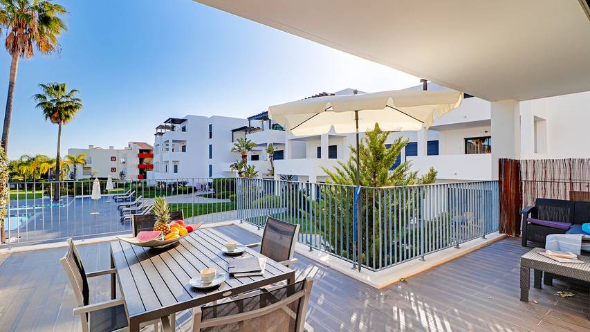 Apartamento de vacaciones para 4 personas, con Terraza además de Jardín y Piscina para niños en Algarve - 3